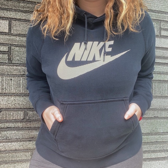 Nike Other - Nike Black Pull Over Hoodie Sweatshirt
